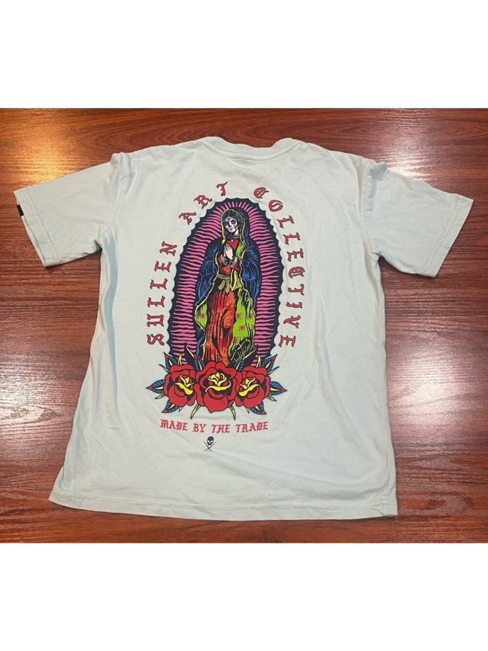 SULLEN COLLECTIVE  BLUE SHIRT SZ SMALL